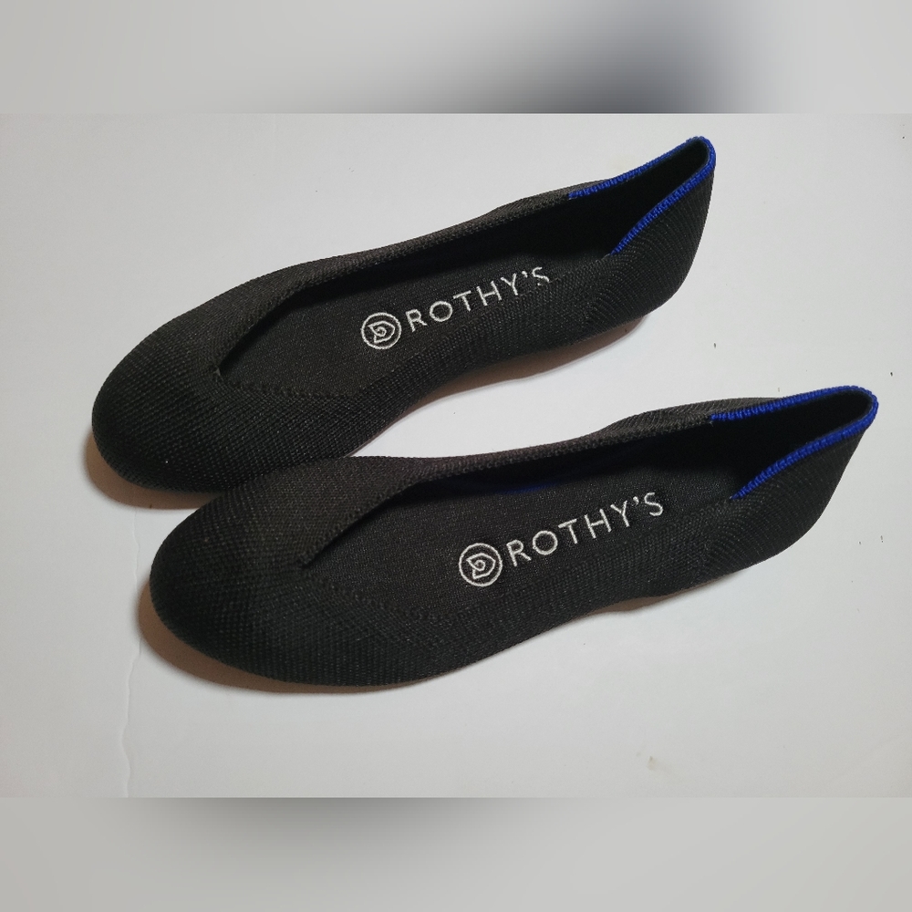 Rothy's Black Round Toe 5.5